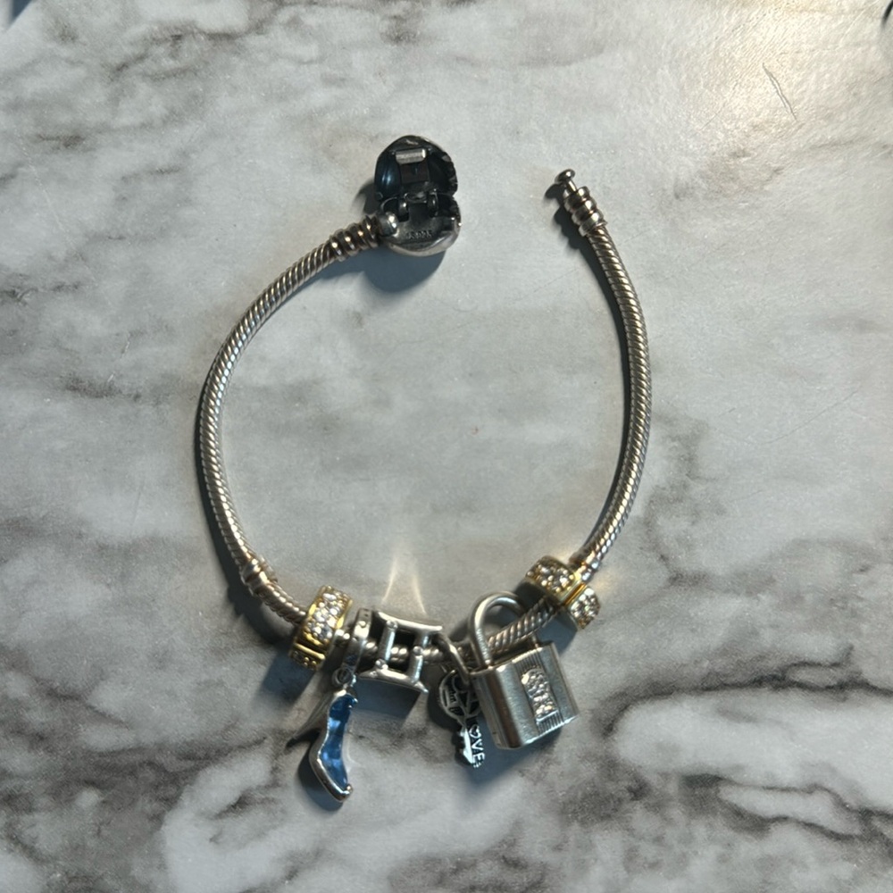 Pandora Bracelet w/ Charms